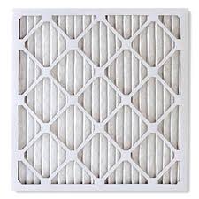 White furnace air filter